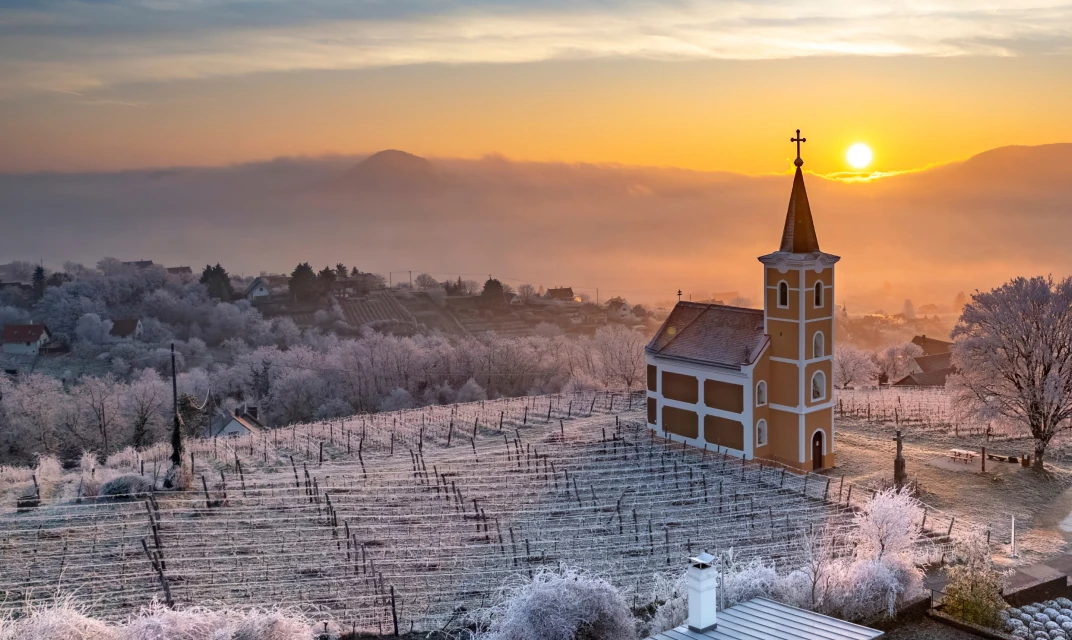 Winter at Lake Balaton