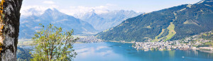 Zell Am See with Zeller Lake • Salzburger Land, Austria
